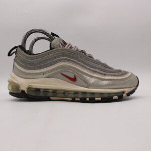 Nike Air Max 97 OG QS Women's Size 7 Silver Bullet Metallic Silver 885691-001